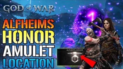 God Of War: Ragnarok "Alfheims Honor" Amulet Enhancment (...