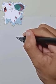 Drawing Pokemon NIDORAN Shorts