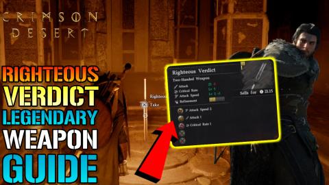 Crimson Desert: "Righteous Verdict" Is OP! How To Get Thi...