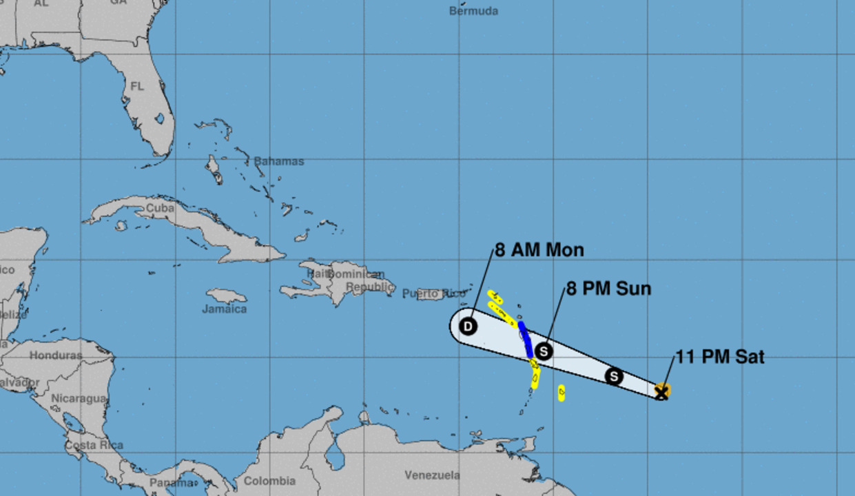 Hurricane Beryl less organized as it approaches the Caribbean islands ...