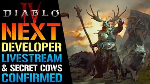 Diablo 4: NEXT Developer Livestream! Coming Next Week & T...