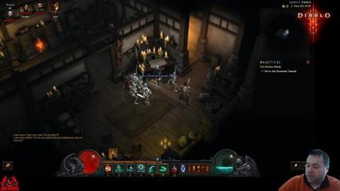Diablo 3 Playthrough Necromancer // Act 1 Part 14 The Fal...