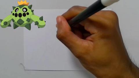Drawing Pokemon Cacnea