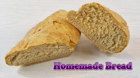 Homemade Bread for Beginners How to make Easy Simple Reci...