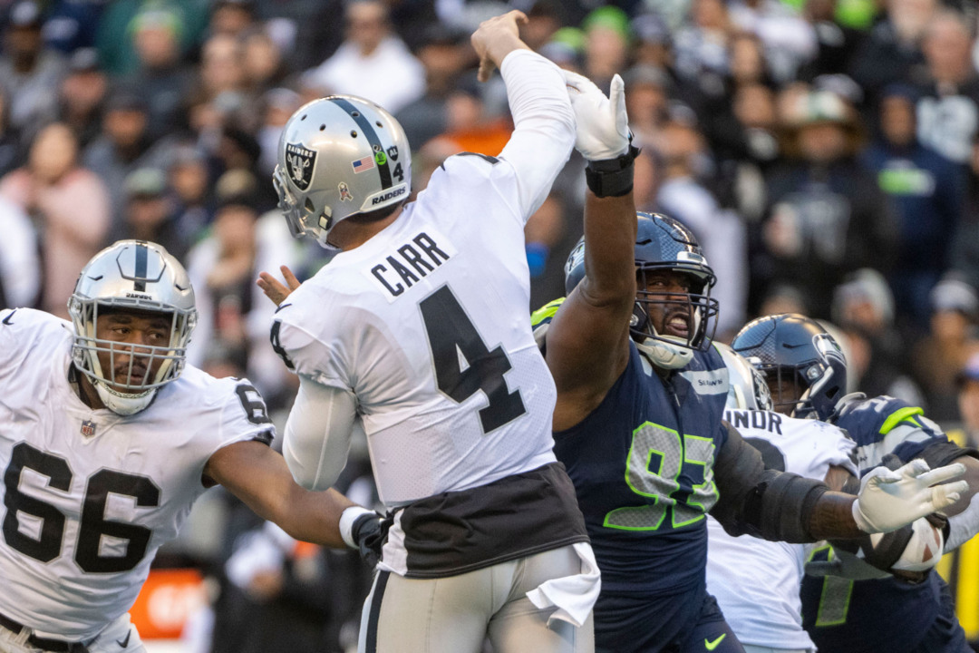 Seahawks lose 40-34 to Raiders after giving up 86-yard score in OT