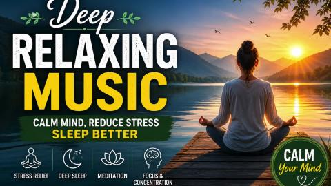 Deep Relaxing Music- Calm Mind, Reduce Stress & Anxiety -...