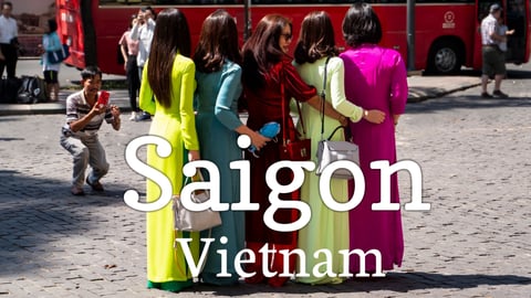 We walked the streets of Saigon in VIETNAM | My Travel Jo...