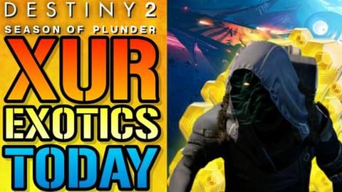 Destiny 2: XUR LOCATION TODAY! Legendary Weapons, Armor &...