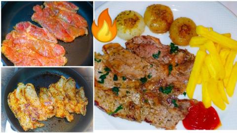 Spicy Barbecue On A Stove Under 5 Minutes, Let's Eat Dinn...