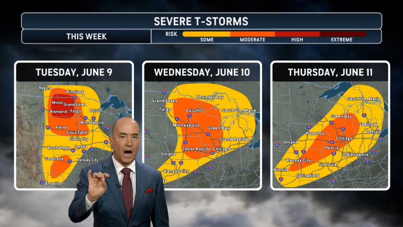 Multiple days of severe weather on the way for the north central US ...