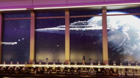 Disney Wish - Hyperspace Lounge - Screen View - 7/29/2022...