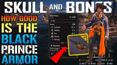 Skull & Bones: "Black Prince" Armor! Is This Worth The So...