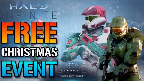 Halo infinite: FREE CHRISTMAS REWARDS! New Winter Conting...