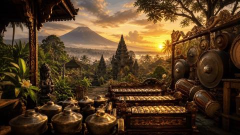 Whispers of Java-Indonesian Gamelan Musican