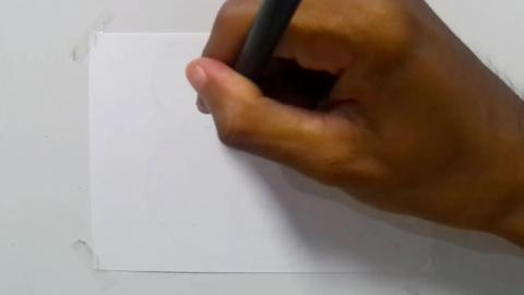 Drawing mascot head panda 2