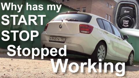 Why has my START STOP stopped working on my BMW_ Faulty S...