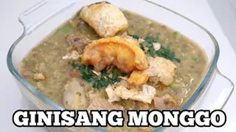 GINISANG MONGGO with CHICHARON _ Pinoy Food _ Taste Buds ...