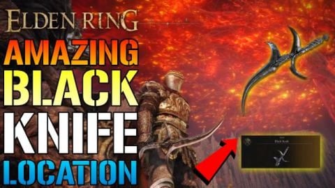 Elden Ring: AMAZING Black Knife DAGGER! STEALS HEALTH Fro...