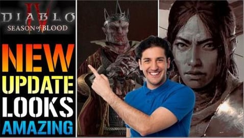 Diablo 4: Season Of Blood Update Looks Amazing! New Bosse...