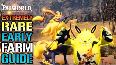 Palworld: EXTREMELY Rare PALS FARM! How To Get Rare Pals ...