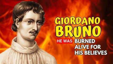 GIORDANO BRUNO - The Genius Who Was Burned Alive for His ...