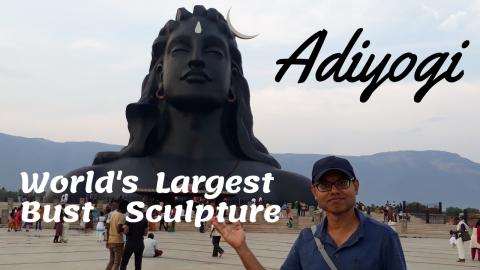 World's Largest Bust Sculpture | A Visit To ADIYOGI  | Co...
