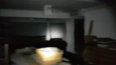 SCARY ABANDONED BUILDING AT NIGHT...