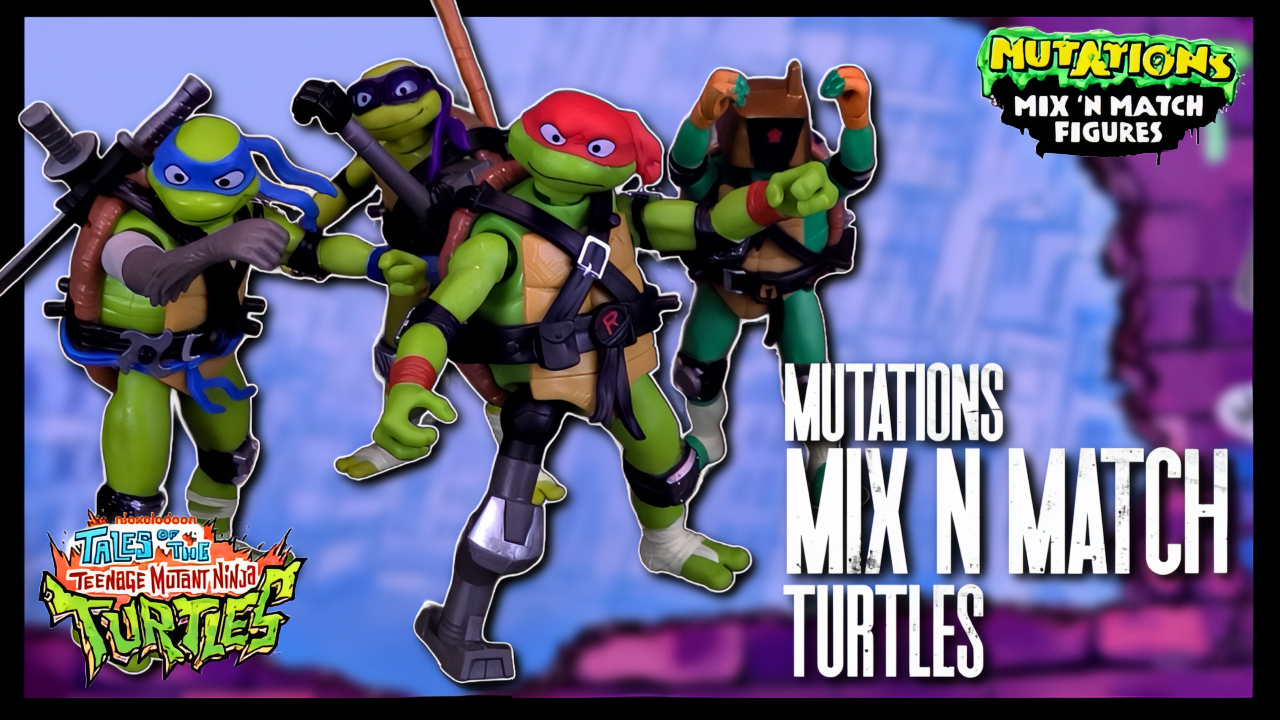Playmates Toys Teenage Mutant Ninja Turtles Mix ‘N Matc...