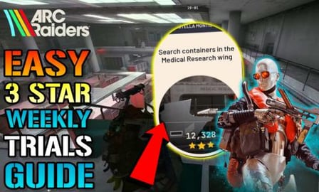Arc Raiders: "Search Containers In The Medical Wing" Tria...