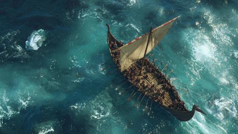 LONELY VIKING Viking Ambience for Relaxing  Medieval Musi...