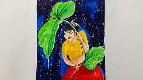Rain Drenched | Sumana's Artwork