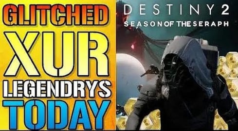 Destiny 2: GLITCHED XUR Is Here! Legendary Weapons & EXOT...