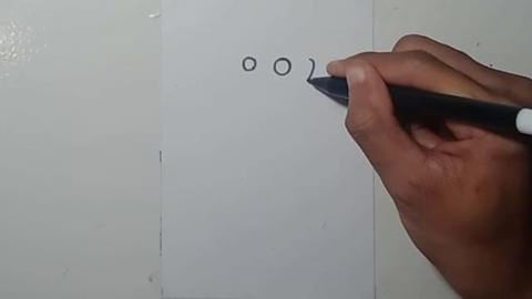 Drawing Grafity Character ski mask skate colour