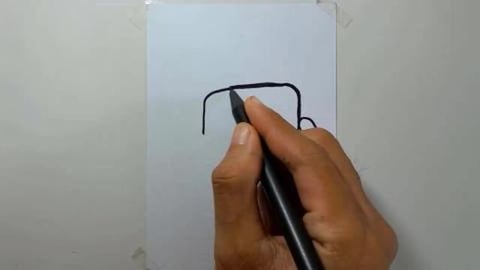 Drawing graffiti audio devill shorts