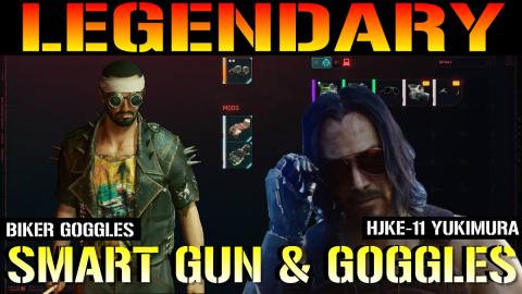 Cyberpunk 2077: Legendary Smart Gun HJKE-11 Yukimura & Le...
