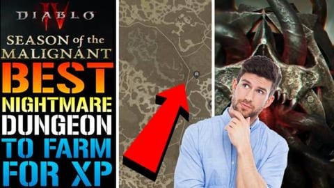 Diablo 4: BEST Season 1 Nightmare Dungeon To Farm For XP!...
