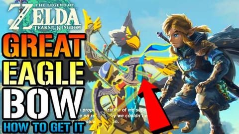 Zelda Tears Of The Kingdom "Great Eagle Bow" How To Get I...