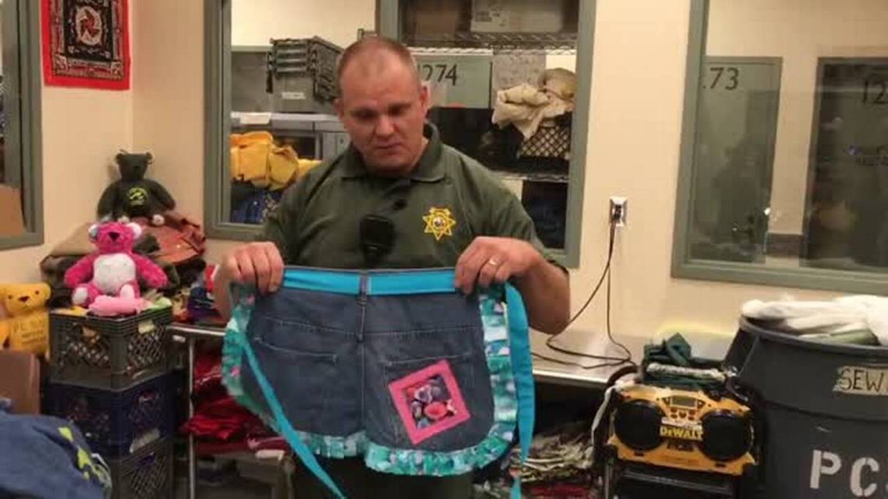 Take a look inside the Placer County Jail's inmate sewing project