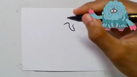 Drawing pokemon tangrowth