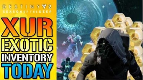 Destiny 2: XUR HIGH Stat Roll EXOTICS & Legendarys TODAY!...