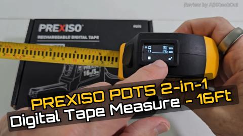 PREXISO PDT5 Digital Tape Measure Review — 16ft Recharg...