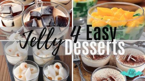 4 Easy JELLY DESSERTS