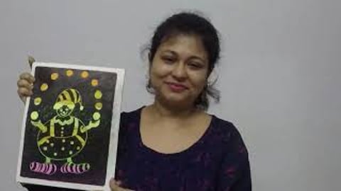 Scratch Art | Tutorial | Sumana's Artwork