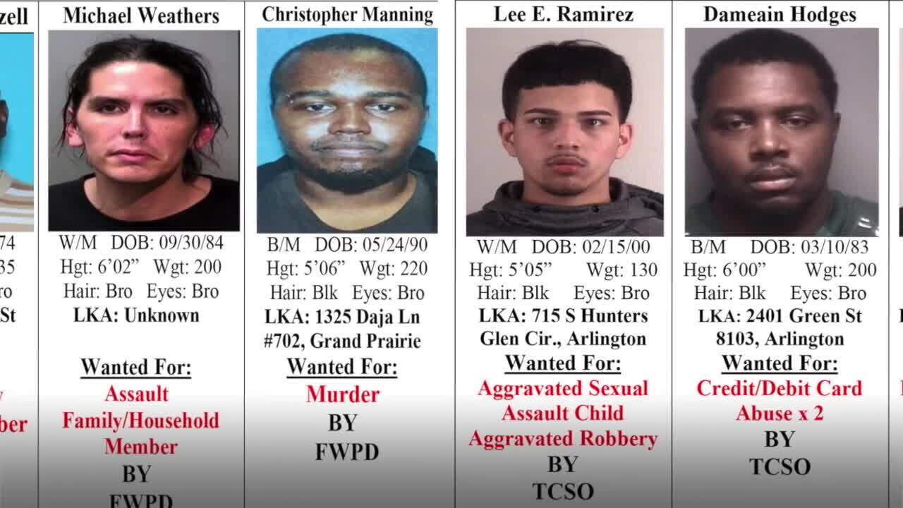 Video Tarrant County's 10 Most Wanted Criminals, September 5 Raleigh