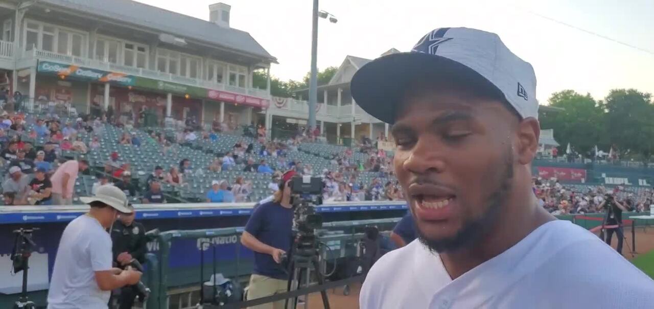 Leighton Vander Esch wins Dallas Cowboys Home Run Derby