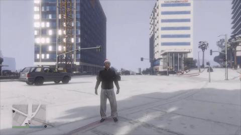 Snow is Here in GTA 5 Online