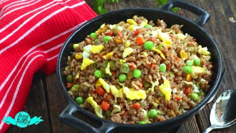 DELICIOUS VEGETABLE FRIED RICE