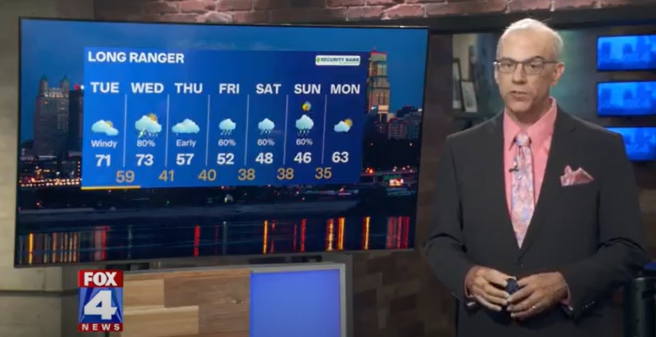 KC weather Storm front brings rain chances later this week Kansas