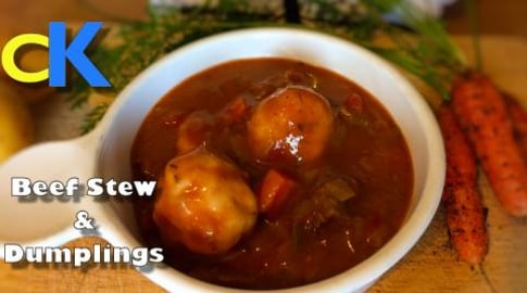 Beef Stew and Dumplings