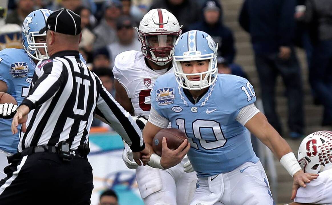 How UNC's Mitch Trubisky became the best draft-eligible QB in